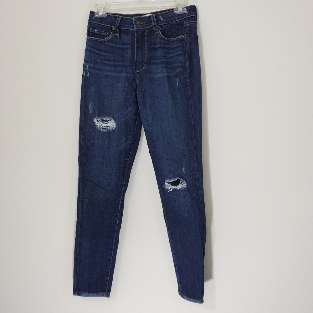 Paige Hoxton Ankle Distressed Jean, Size 27